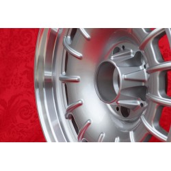 1 wheel Barock 7x16 5x112 Mercedes w107 w108 w109 w116 w123 w126 silver/polished