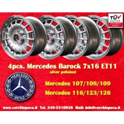 4 wheels Barock 7x16 5x112...