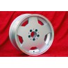 1 wheel Aero 9x17 5x112 Mercedes w107 w108 w109 w116 w123 w126 silver/diamond cut