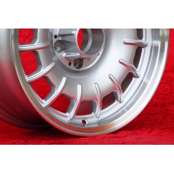 1 wheel Barock 7x16 5x112 Mercedes w107 w108 w109 w113 w114 w115 w116 w123 w124 w126 silver/polished