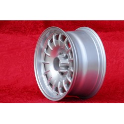 1 wheel Barock 8x16 5x112 Mercedes w107 w108 w109 w116 w123 w126 silver