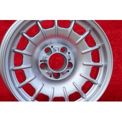 1 wheel Barock 8x16 5x112 Mercedes w107 w108 w109 w116 w123 w126 silver