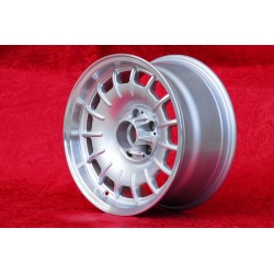 1 wheel Barock 8x16 5x112 Mercedes w107 w108 w109 w116 w123 w126 silver/polished