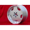 1 wheel Aero 9x17 5x112 Mercedes w107 w108 w109 w116 w123 w126 silver/diamond cut