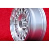 1 wheel Barock 8x16 5x112 Mercedes w107 w108 w109 w116 w123 w126 silver/polished