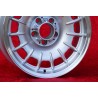 1 wheel Barock 8x16 5x112 Mercedes w107 w108 w109 w116 w123 w126 silver/polished