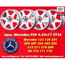 4 cerchi Evo 8.25x17 5x112...