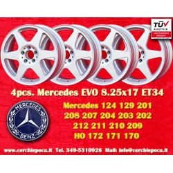 4 cerchi Evo 8.25x17 5x112...