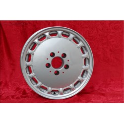 1 wheel Gullideckel 7x15 5x112 Mercedes w107 w116 w123 w124 w126 w201 w202 w210 HO silver