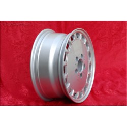 1 wheel Gullideckel 7x15 5x112 Mercedes w107 w116 w123 w124 w126 w201 w202 w210 HO silver