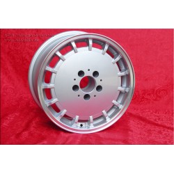 1 wheel Gullideckel 8x16 5x112 Mercedes w107 w108 w109 w116 w123 w126 silver/diamond cut