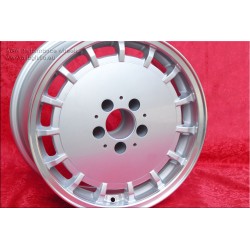 1 wheel Gullideckel 8x16 5x112 Mercedes w107 w108 w109 w116 w123 w126 silver/diamond cut