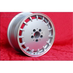 1 wheel Gullideckel 8x16 5x112 Mercedes w107 w108 w109 w116 w123 w126 silver/diamond cut