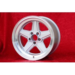 1 Felge Penta 10x17 5x112 Mercedes w107 w108 w109 w116 w123 w126 silver/diamond cut