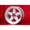 1 wheel Penta 10x17 5x112 Mercedes w107 w108 w109 w116 w123 w126 silver/diamond cut