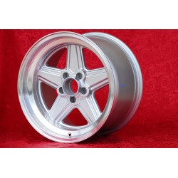 1 cerchio Penta 10x17 5x112 Mercedes w107 w108 w109 w116 w123 w126 silver/diamond cut