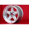 1 Felge Penta 10x17 5x112 Mercedes w107 w108 w109 w116 w123 w126 silver/diamond cut