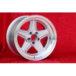 1 Felge Penta 10x17 5x112 Mercedes w107 w108 w109 w116 w123 w126 silver/diamond cut