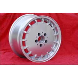 4 wheels Gullideckel 8x16 5x112 Mercedes w124 w129 w201 w202 w203 w208 w210 HO w170 silver