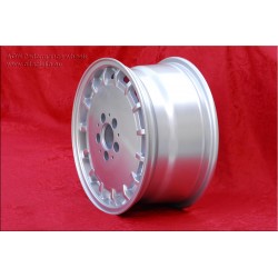 4 wheels Gullideckel 8x16 5x112 Mercedes w124 w129 w201 w202 w203 w208 w210 HO w170 silver