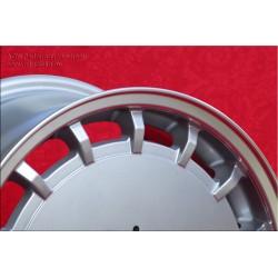 1 wheel Gullideckel 8x16 5x112 Mercedes w124 w129 w201 w202 w203 w208 w210 HO w170 silver/diamond cut