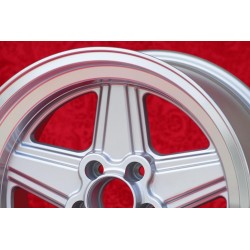 1 Felge Penta 10x17 5x112 Mercedes w107 w108 w109 w116 w123 w126 silver/diamond cut