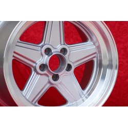 1 jante Penta 10x17 5x112 Mercedes w107 w108 w109 w116 w123 w126 silver/diamond cut