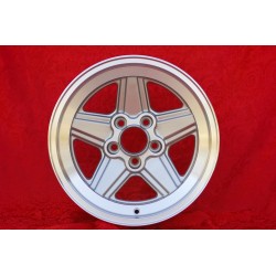 1 wheel Penta 8x16 5x112 Mercedes w107 w108 w109 w116 w123 w126 silver/diamond cut