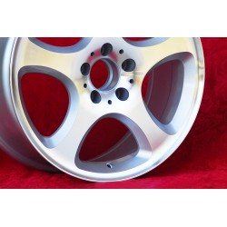 4 cerchi Sator 8.25x17 5x112 Mercedes w124 w129 w201 w202 w203 w204 w207 w208 w209 w210 w211 w212 w170 w171 w172 HO silv