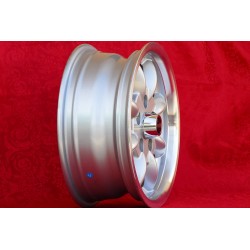 1 wheel Minilite 6x14 5x112 Ford Mercedes Consul Granada P5 P6 P7 Mercedes 108 109 113 114 115 116 123 silver/diamond cu