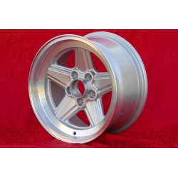 1 jante Penta 8x16 5x112 Mercedes w107 w108 w109 w116 w123 w126 silver/diamond cut