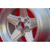 1 wheel Penta 8x16 5x112 Mercedes w107 w108 w109 w116 w123 w126 silver/diamond cut