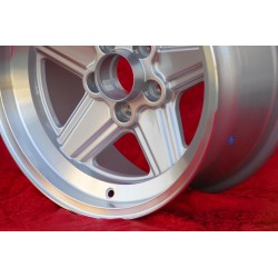 1 Felge Penta 8x16 5x112 Mercedes w107 w108 w109 w116 w123 w126 silver/diamond cut