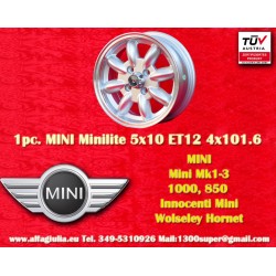 1 wheel Minilite 5x10...