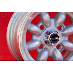 1 wheel Minilite 5x10 4x101.6 Mini Mini Mk1-3 850 1000 silver/diamond cut