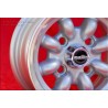 1 wheel Minilite 5x10 4x101.6 Mini Mini Mk1-3 850 1000 silver/diamond cut