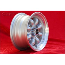 1 wheel Minilite 5x10 4x101.6 Mini Mini Mk1-3 850 1000 silver/diamond cut