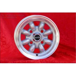 1 wheel Minilite 5x10 4x101.6 Mini Mini Mk1-3 850 1000 silver/diamond cut