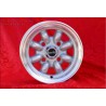 1 wheel Minilite 5x10 4x101.6 Mini Mini Mk1-3 850 1000 silver/diamond cut