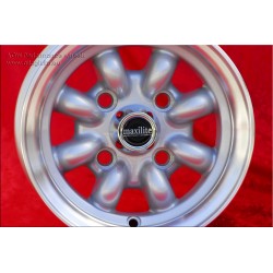 1 wheel Minilite 5x10 4x101.6 Mini Mini Mk1-3 850 1000 silver/diamond cut