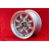 1 wheel Minilite 5x10 4x101.6 Mini Mini Mk1-3 850 1000 silver/diamond cut