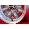 1 wheel Minilite 5x10 4x101.6 Mini Mini Mk1-3 850 1000 silver/diamond cut