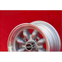 1 wheel Minilite 5x10 4x101.6 Mini Mini Mk1-3 850 1000 silver/diamond cut