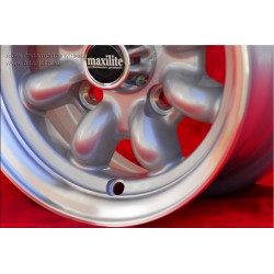 4 wheels Minilite 5x10 4x101.6 Mini Mini Mk1-3 850 1000 silver/diamond cut