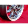 1 cerchio Minilite 5x12 4x101.6 Mini Mini Mk1-3 850 1000 1275 GT anthracite/diamond cut