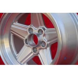 4 cerchi Penta 8x16 5x112 Mercedes w107 w108 w109 w116 w123 w126 silver/diamond cut