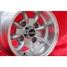 1 wheel Minilite 6x10 4x101.6 Mini Mini Mk1-3 850 1000 silver/diamond cut