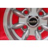 1 wheel Minilite 6x10 4x101.6 Mini Mini Mk1-3 850 1000 silver/diamond cut