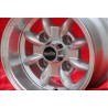 1 wheel Minilite 6x10 4x101.6 Mini Mini Mk1-3 850 1000 silver/diamond cut