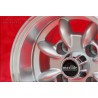 1 wheel Minilite 6x10 4x101.6 Mini Mini Mk1-3 850 1000 silver/diamond cut